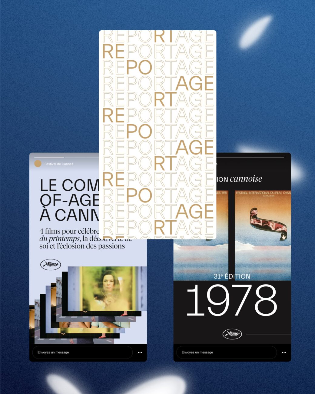 Projet Festival de Cannes - Création - Design - 3/8