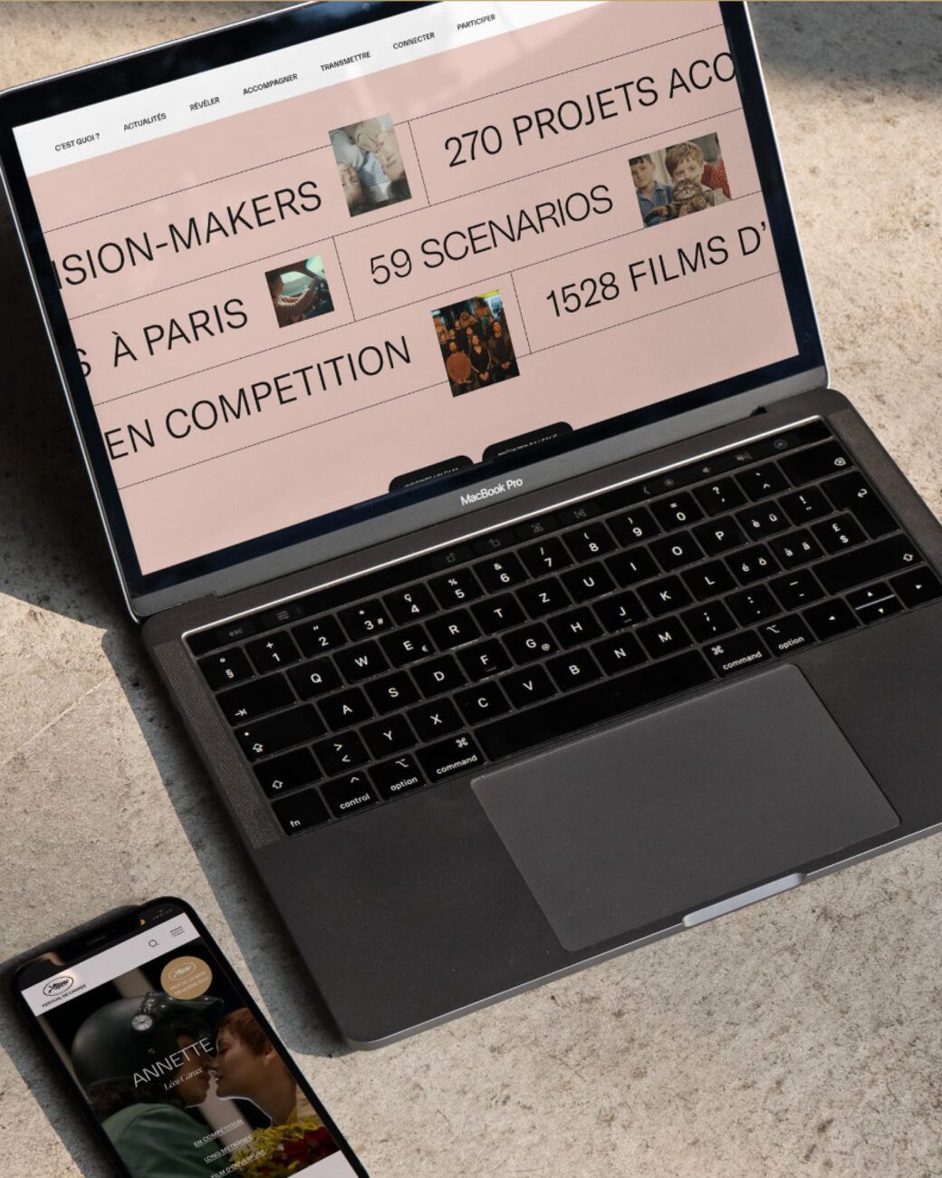 Projet Festival de Cannes - Création - Design - 5/8
