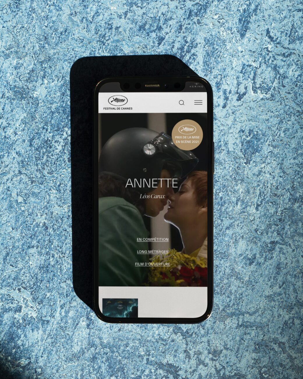 Projet Festival de Cannes - Création - Design - 7/8