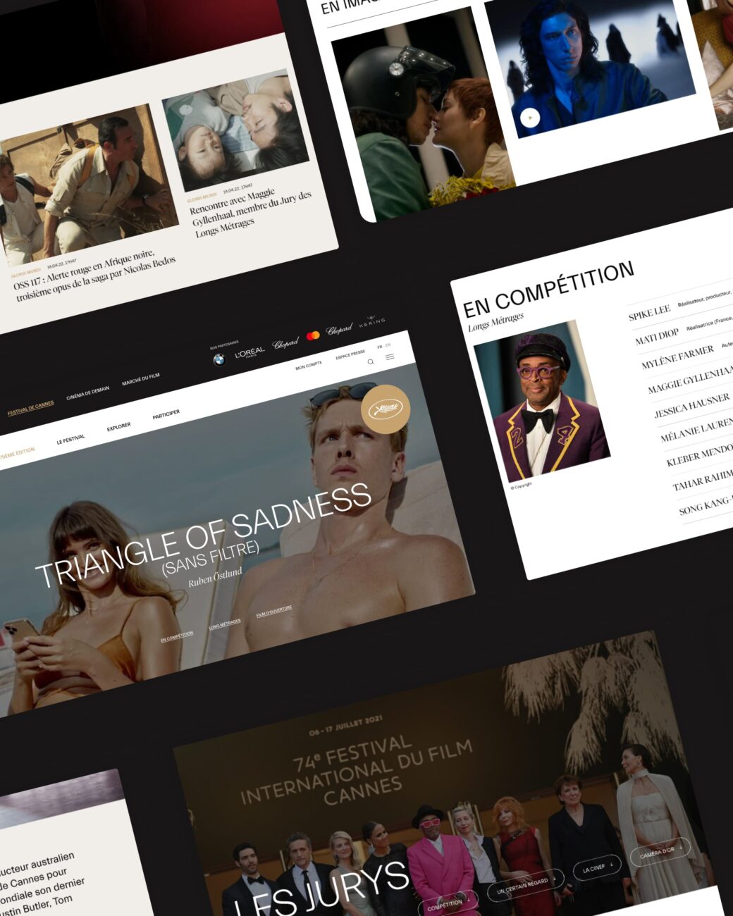 Projet Festival de Cannes - Création - Design - 4/8