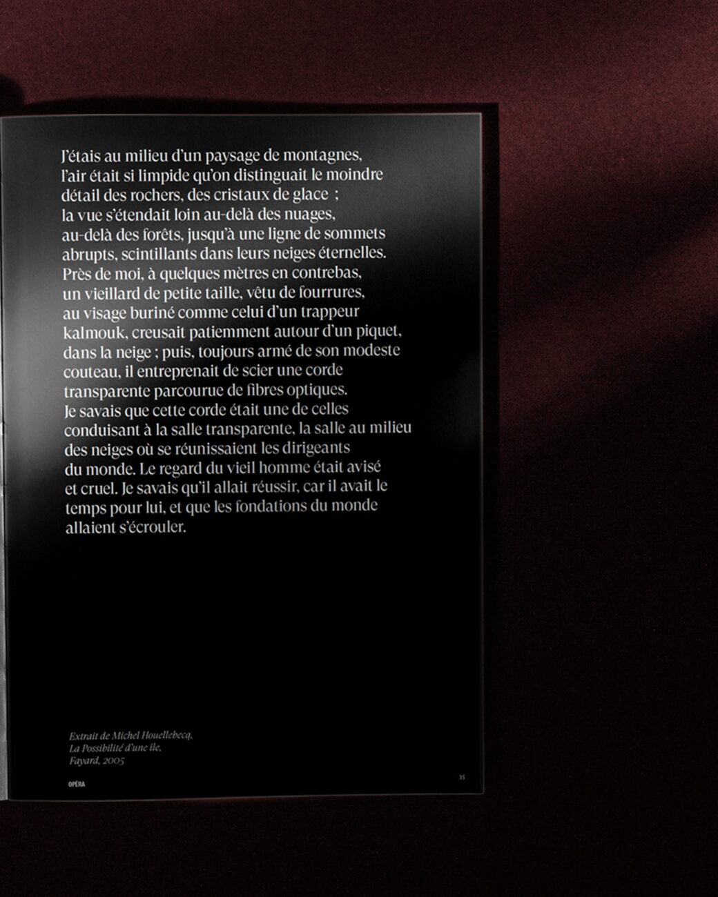 Projet Opéra national de Paris - Création - Design - 7/9