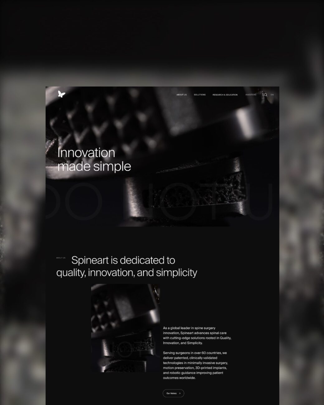 Projet Spineart - Création - Design - 2/6