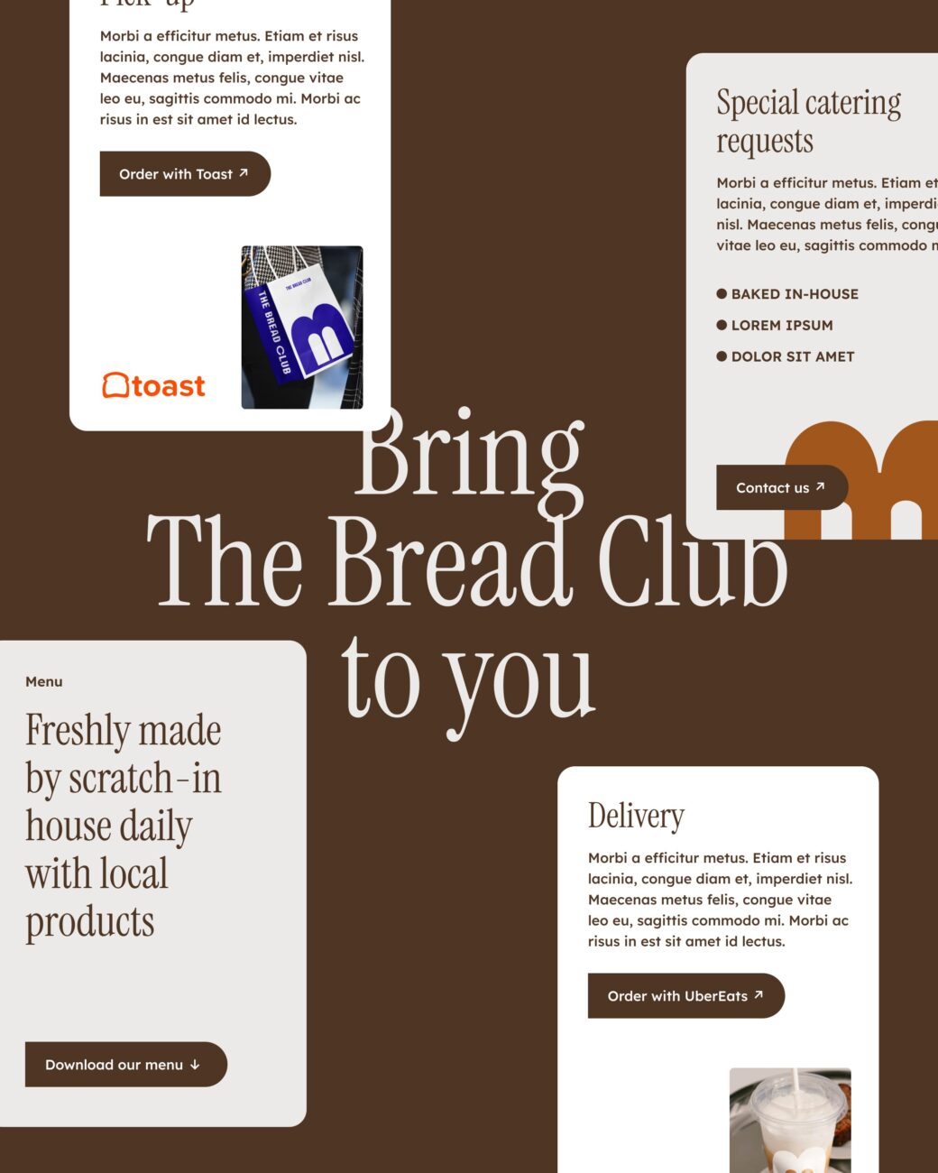 Projet The Bread Club - Création - Design - 4/5